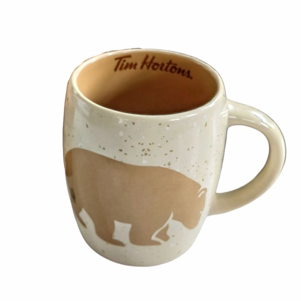 2016 Tim Hortons Ceramic Coffee Mug Moose New
